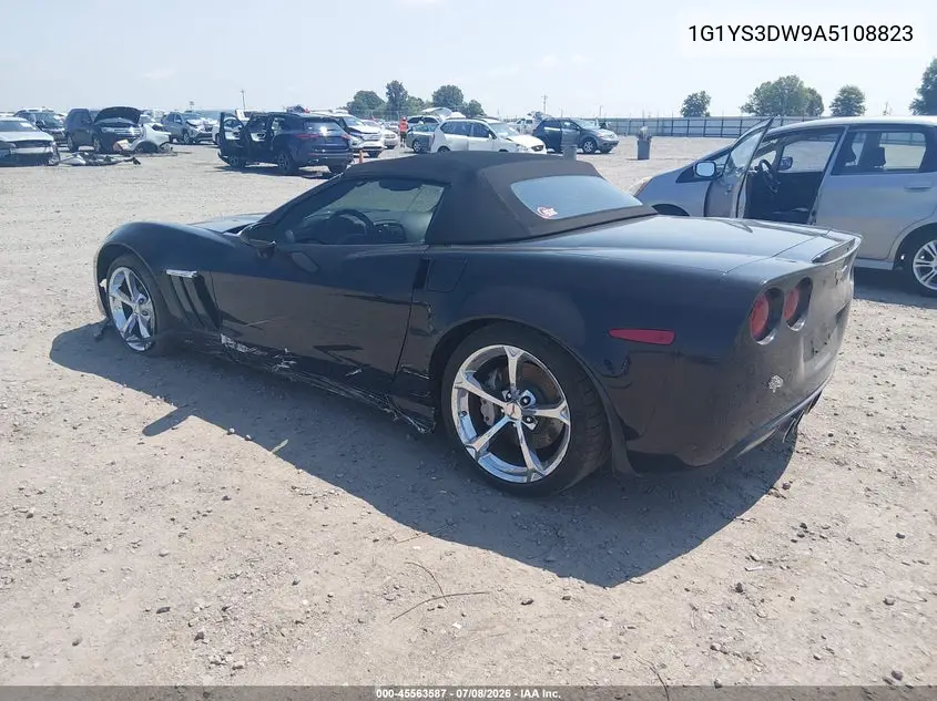 2010 Chevrolet Corvette Grand Sport VIN: 1G1YS3DW9A5108823 Lot: 45563587