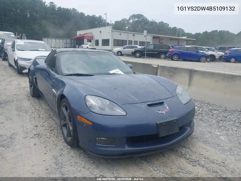 2011 Chevrolet Corvette Grand Sport VIN: 1G1YS2DW4B5109132 Lot: 45478156