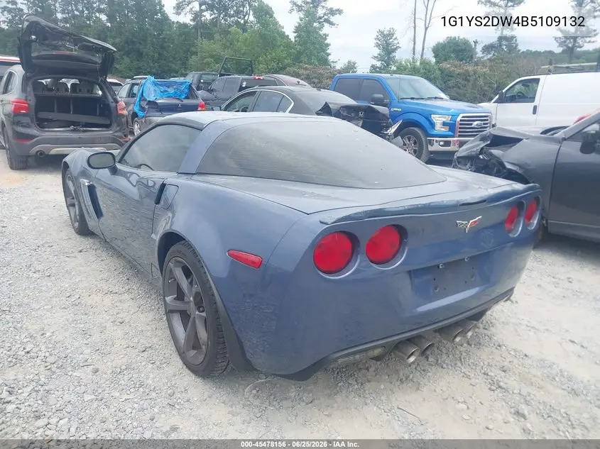 2011 Chevrolet Corvette Grand Sport VIN: 1G1YS2DW4B5109132 Lot: 45478156