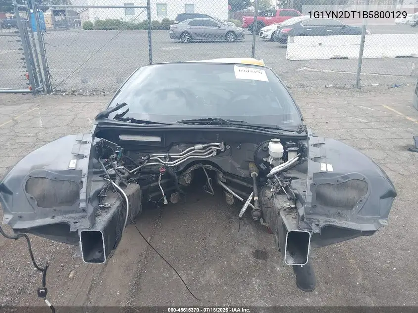 2011 Chevrolet Corvette Zr1 VIN: 1G1YN2DT1B5800129 Lot: 45615370