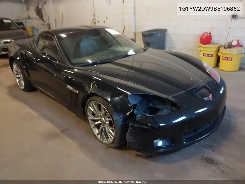 2011 Chevrolet Corvette Grand Sport VIN: 1G1YW2DW9B5106862 Lot: 45618785