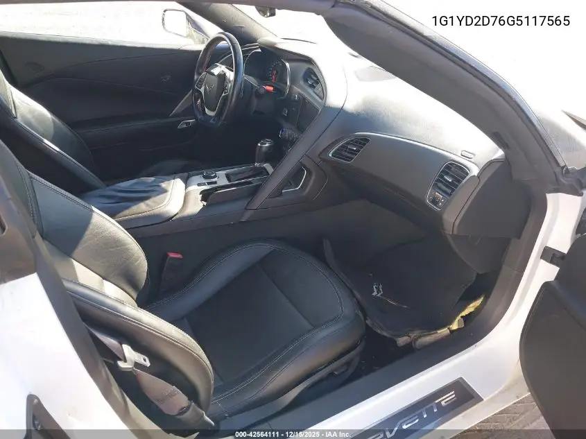 1G1YD2D76G5117565 2016 Chevrolet Corvette Stingray