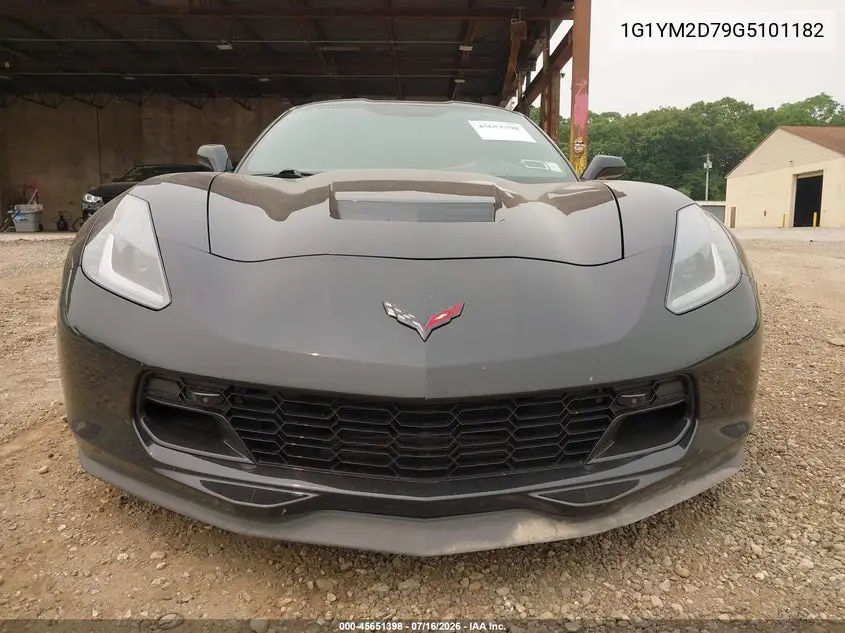 2016 Chevrolet Corvette Stingray Z51 VIN: 1G1YM2D79G5101182 Lot: 45651398