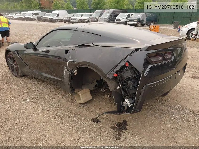 2016 Chevrolet Corvette Stingray Z51 VIN: 1G1YM2D79G5101182 Lot: 45651398