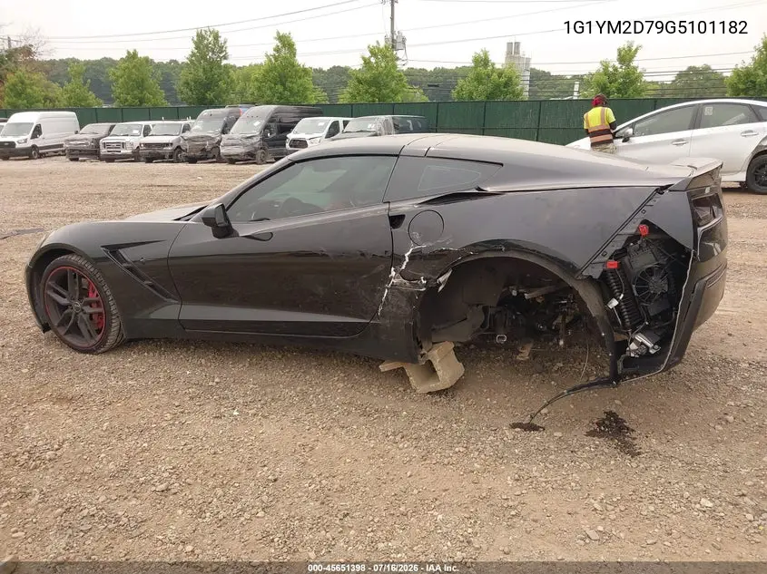 2016 Chevrolet Corvette Stingray Z51 VIN: 1G1YM2D79G5101182 Lot: 45651398