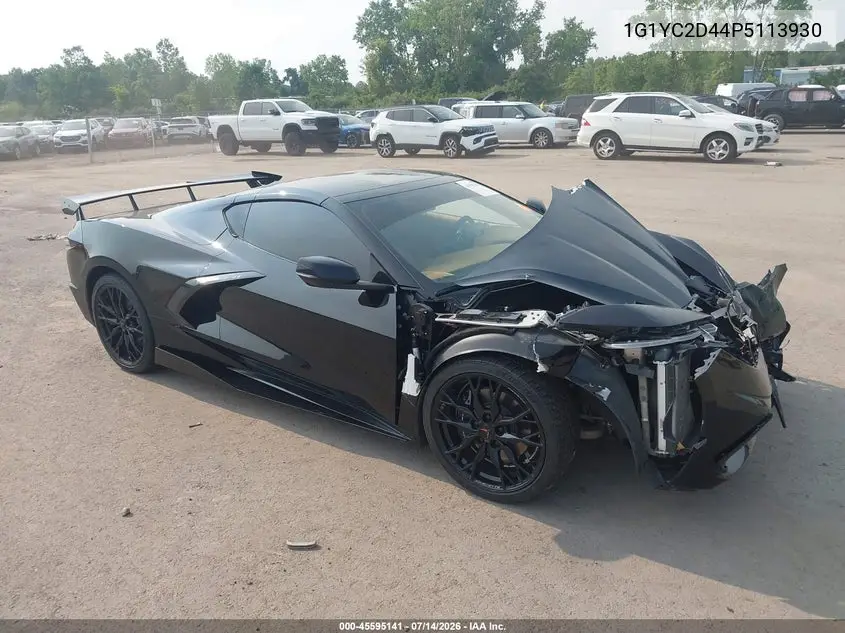 2023 Chevrolet Corvette Stingray Rwd 3Lt VIN: 1G1YC2D44P5113930 Lot: 45595141