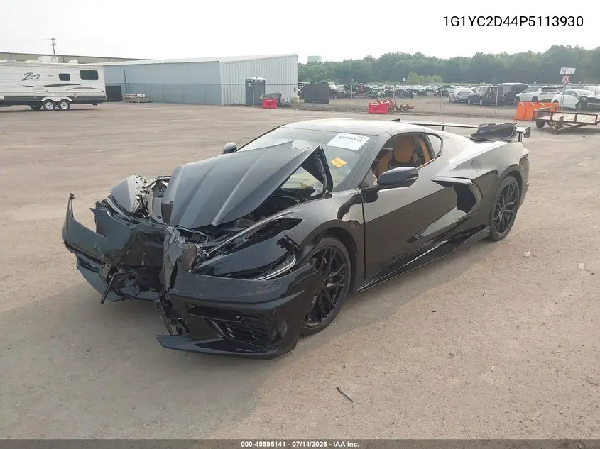 2023 Chevrolet Corvette Stingray Rwd 3Lt VIN: 1G1YC2D44P5113930 Lot: 45595141