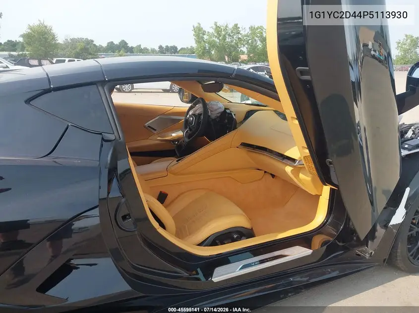 2023 Chevrolet Corvette Stingray Rwd 3Lt VIN: 1G1YC2D44P5113930 Lot: 45595141