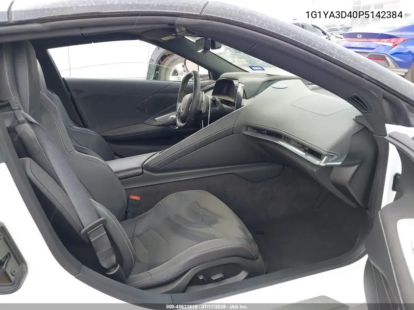 2023 Chevrolet Corvette Stingray Rwd 1Lt VIN: 1G1YA3D40P5142384 Lot: 45631819