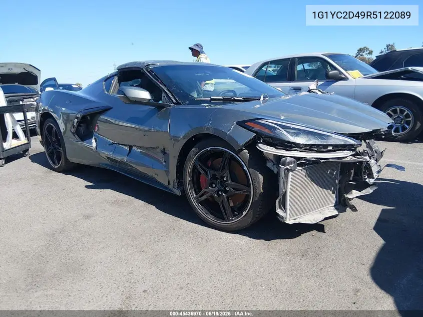 1G1YC2D49R5122089 2024 Chevrolet Corvette Stingray Rwd 3Lt