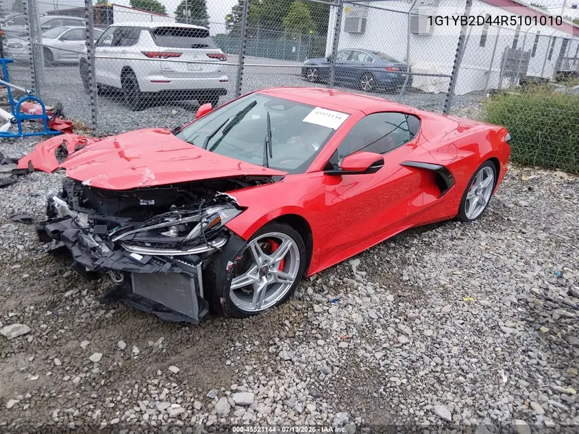 2024 Chevrolet Corvette 2Lt VIN: 1G1YB2D44R5101010 Lot: 45521144