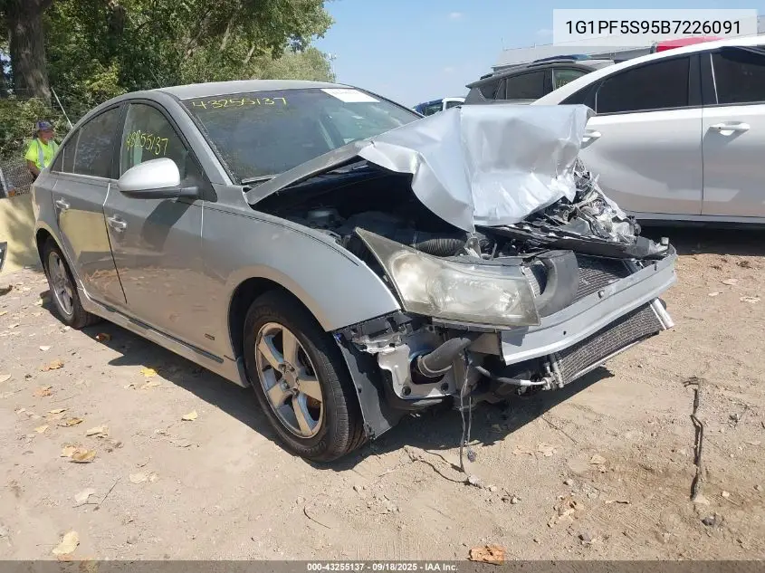 1G1PF5S95B7226091 2011 Chevrolet Cruze 1Lt