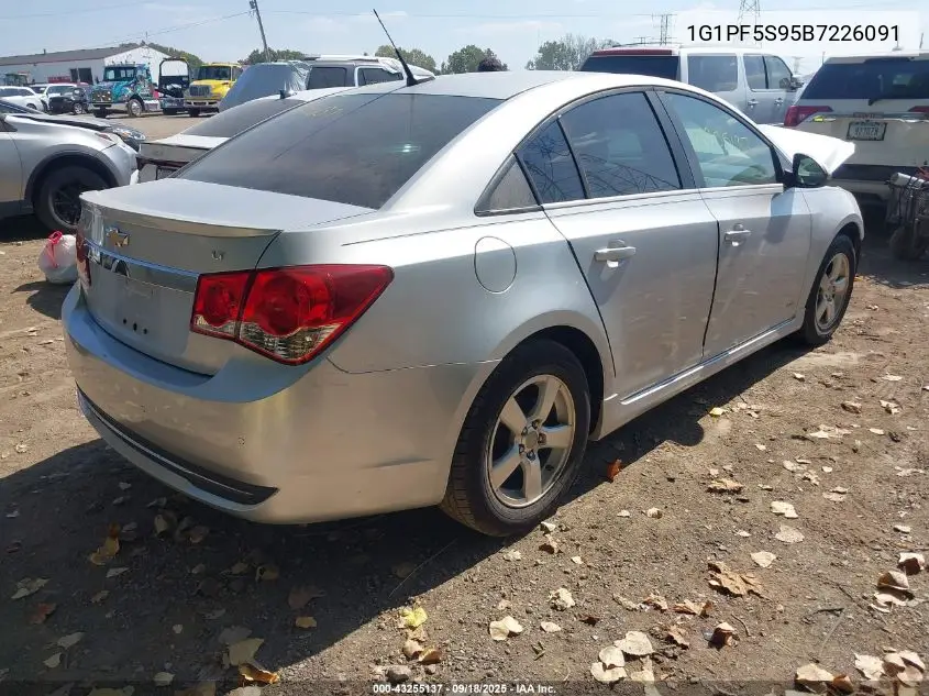 1G1PF5S95B7226091 2011 Chevrolet Cruze 1Lt