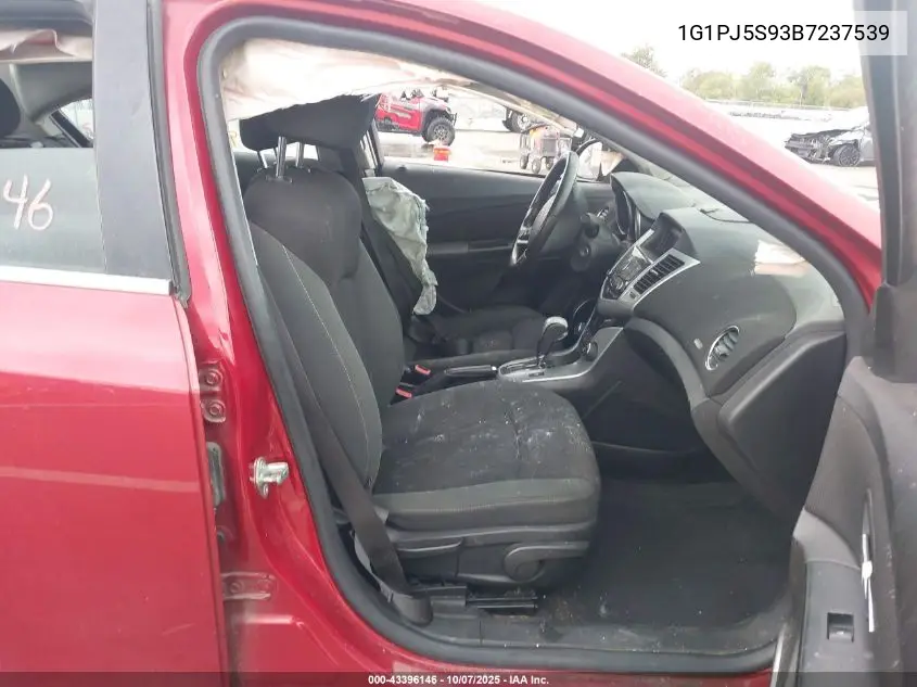 1G1PJ5S93B7237539 2011 Chevrolet Cruze Eco