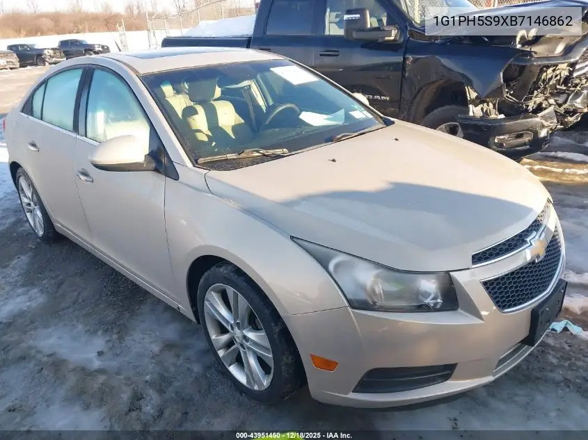 1G1PH5S9XB7146862 2011 Chevrolet Cruze Ltz