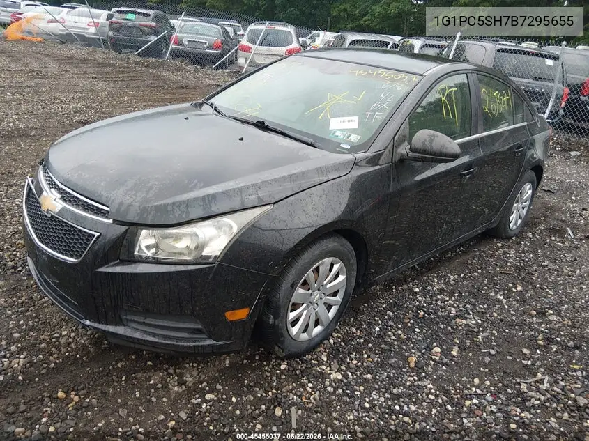 1G1PC5SH7B7295655 2011 Chevrolet Cruze Ls