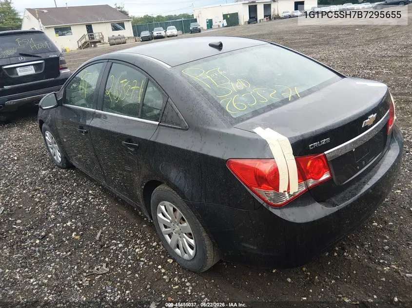 1G1PC5SH7B7295655 2011 Chevrolet Cruze Ls