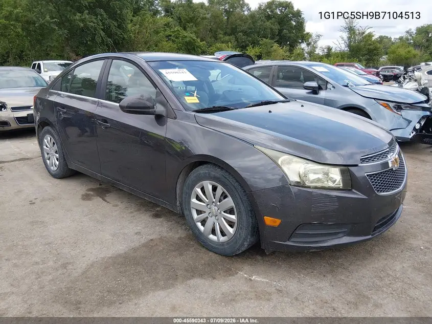 2011 Chevrolet Cruze Ls VIN: 1G1PC5SH9B7104513 Lot: 45590343