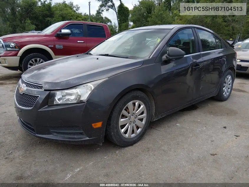2011 Chevrolet Cruze Ls VIN: 1G1PC5SH9B7104513 Lot: 45590343