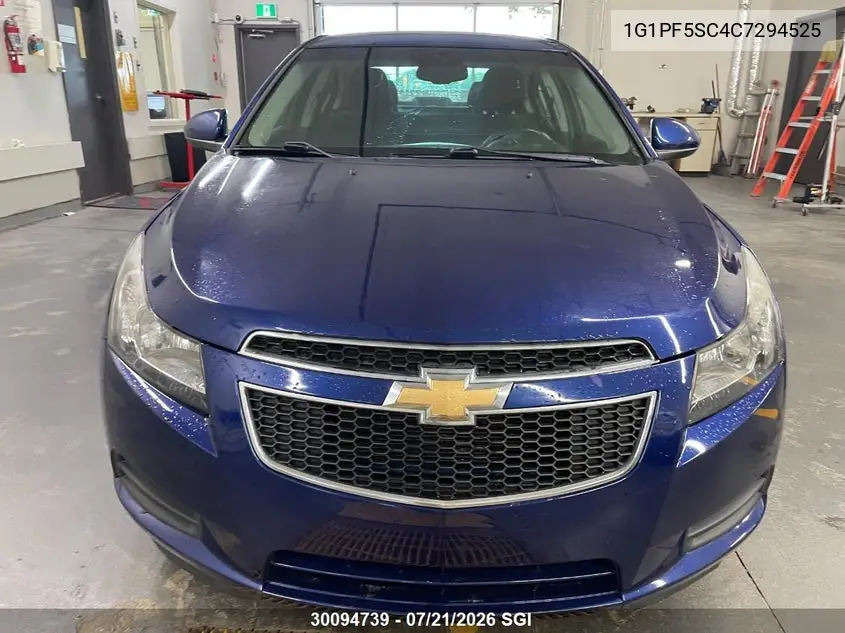 2012 Chevrolet Cruze Lt VIN: 1G1PF5SC4C7294525 Lot: 30094739