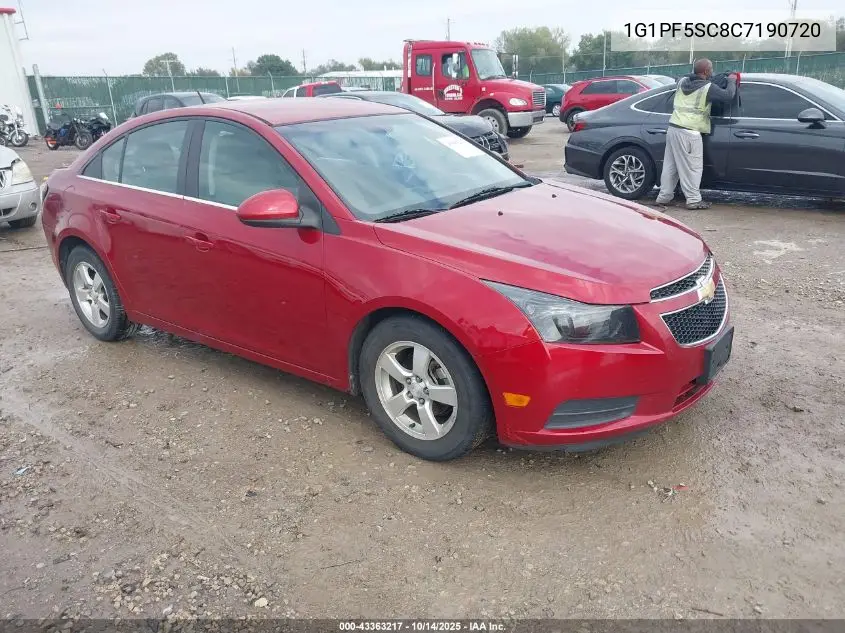 1G1PF5SC8C7190720 2012 Chevrolet Cruze 1Lt