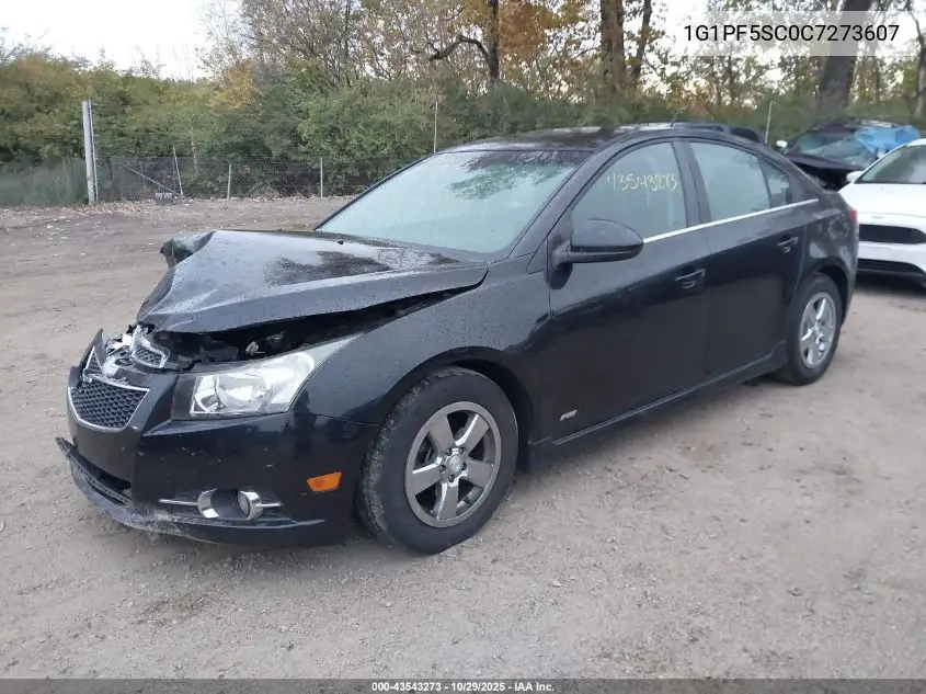 1G1PF5SC0C7273607 2012 Chevrolet Cruze 1Lt
