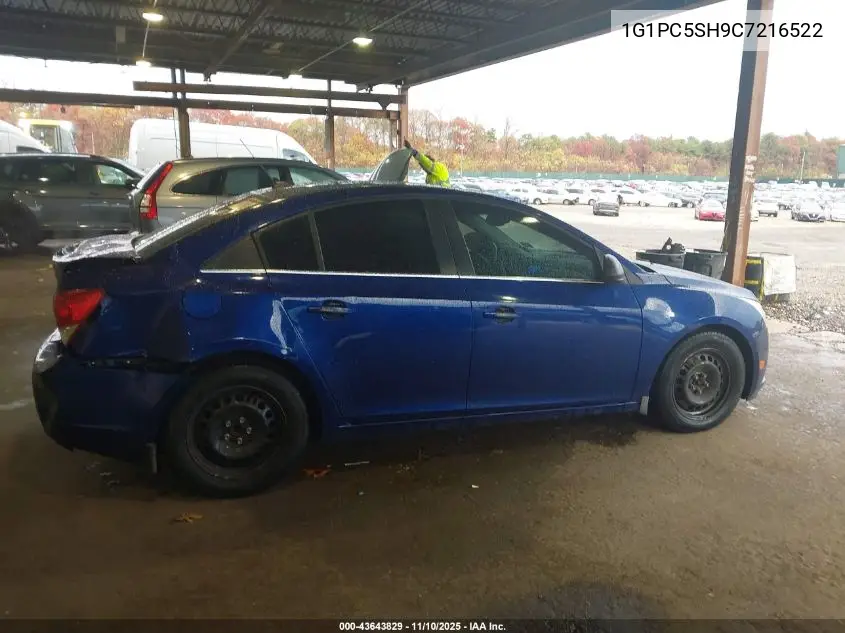 1G1PC5SH9C7216522 2012 Chevrolet Cruze Ls