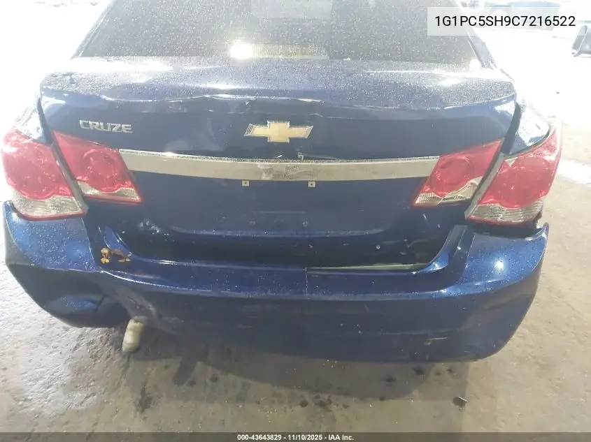 1G1PC5SH9C7216522 2012 Chevrolet Cruze Ls