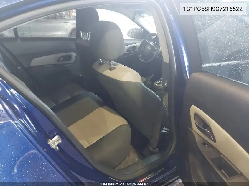 1G1PC5SH9C7216522 2012 Chevrolet Cruze Ls