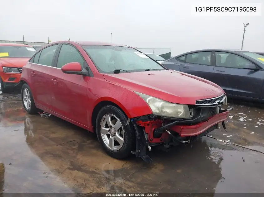 1G1PF5SC9C7195098 2012 Chevrolet Cruze 1Lt