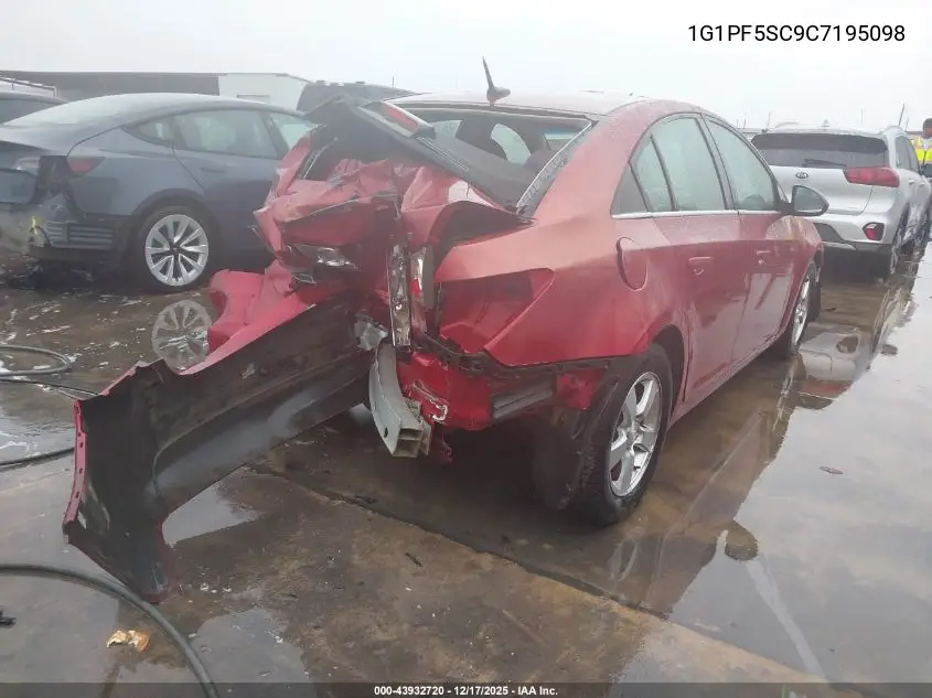 1G1PF5SC9C7195098 2012 Chevrolet Cruze 1Lt
