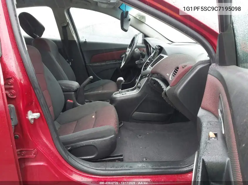 1G1PF5SC9C7195098 2012 Chevrolet Cruze 1Lt