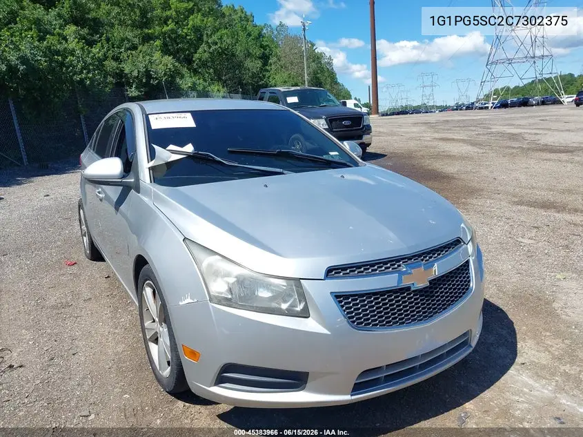 2012 Chevrolet Cruze 2Lt VIN: 1G1PG5SC2C7302375 Lot: 45383966