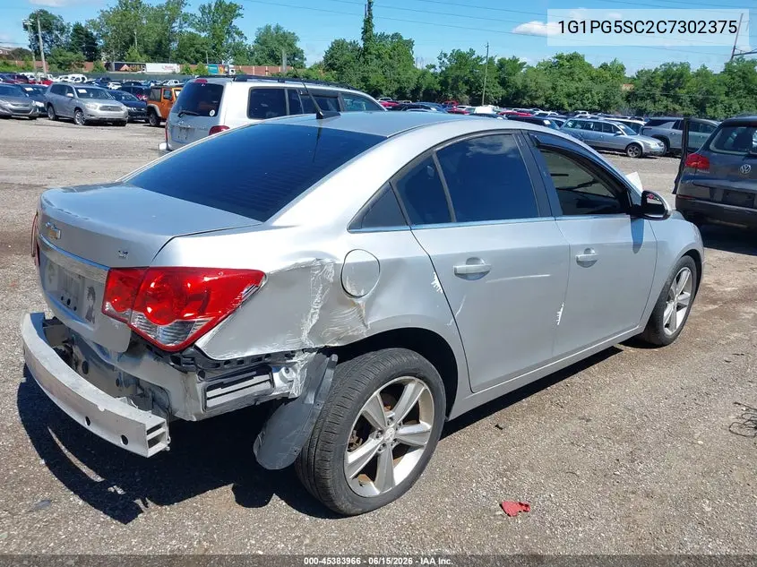 2012 Chevrolet Cruze 2Lt VIN: 1G1PG5SC2C7302375 Lot: 45383966