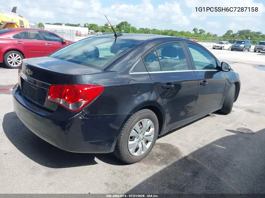 2012 Chevrolet Cruze Ls VIN: 1G1PC5SH6C7287158 Lot: 45603874