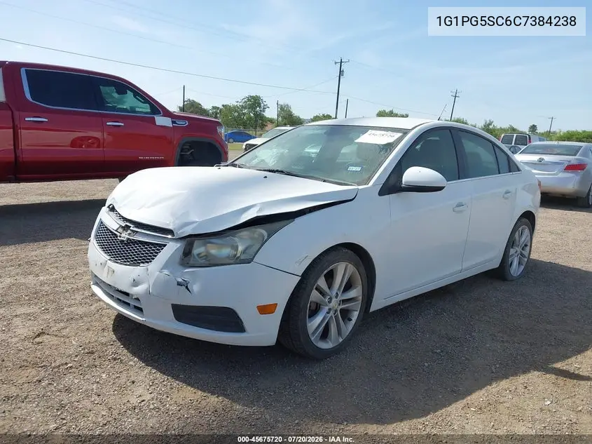 2012 Chevrolet Cruze 2Lt VIN: 1G1PG5SC6C7384238 Lot: 45675720