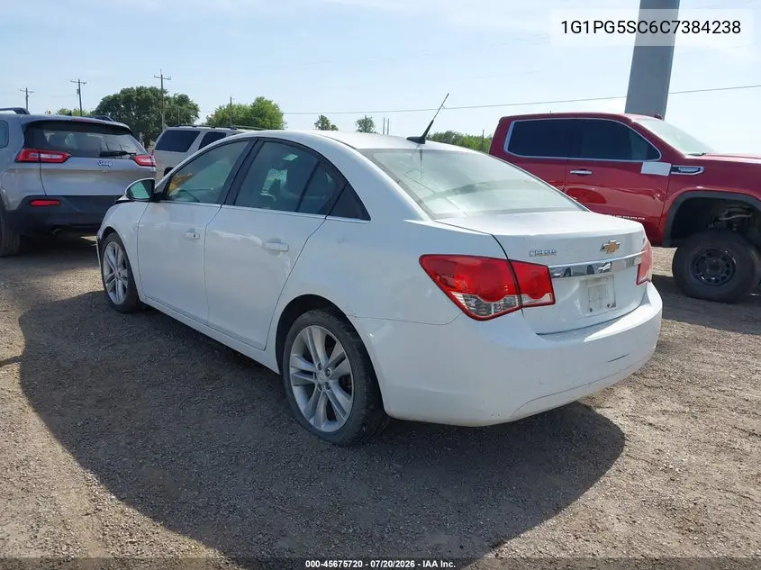 2012 Chevrolet Cruze 2Lt VIN: 1G1PG5SC6C7384238 Lot: 45675720