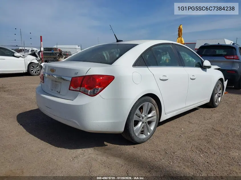 2012 Chevrolet Cruze 2Lt VIN: 1G1PG5SC6C7384238 Lot: 45675720