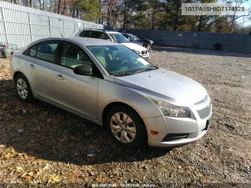 1G1PA5SH8D7174528 2013 Chevrolet Cruze Ls Auto
