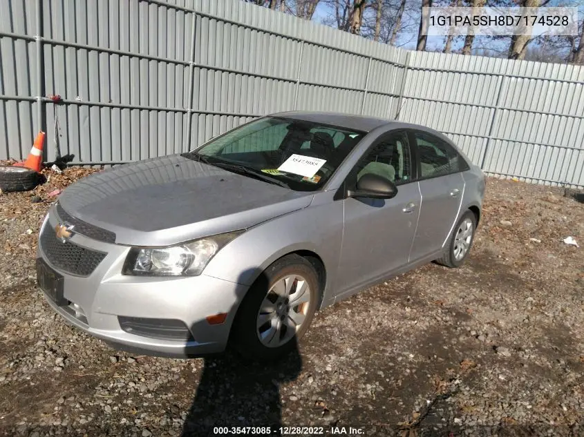 1G1PA5SH8D7174528 2013 Chevrolet Cruze Ls Auto