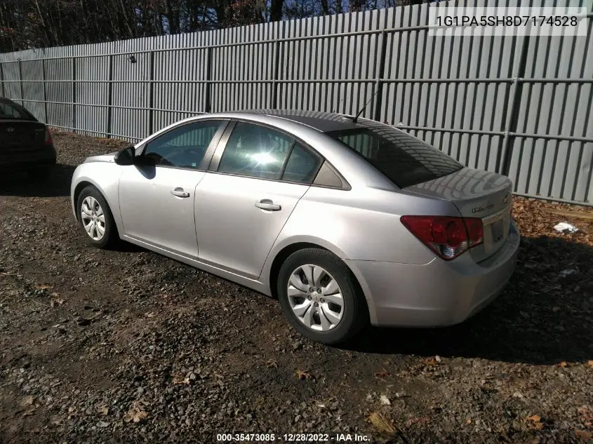1G1PA5SH8D7174528 2013 Chevrolet Cruze Ls Auto