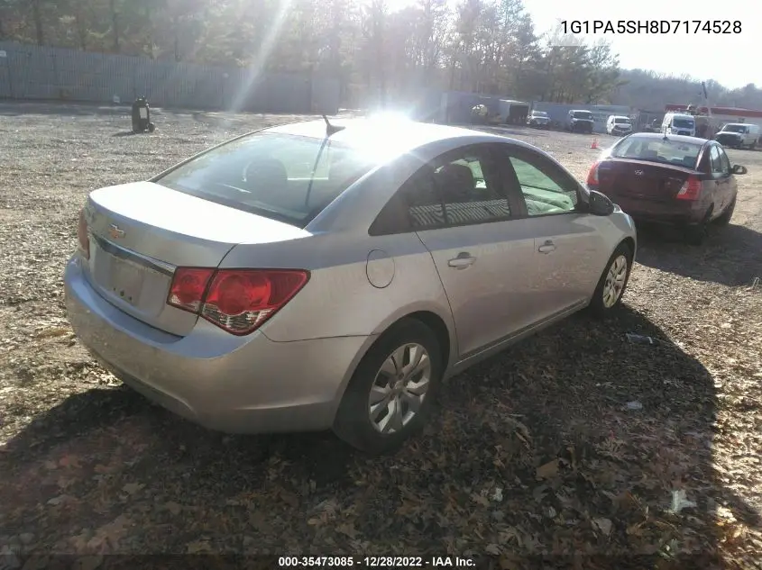 1G1PA5SH8D7174528 2013 Chevrolet Cruze Ls Auto