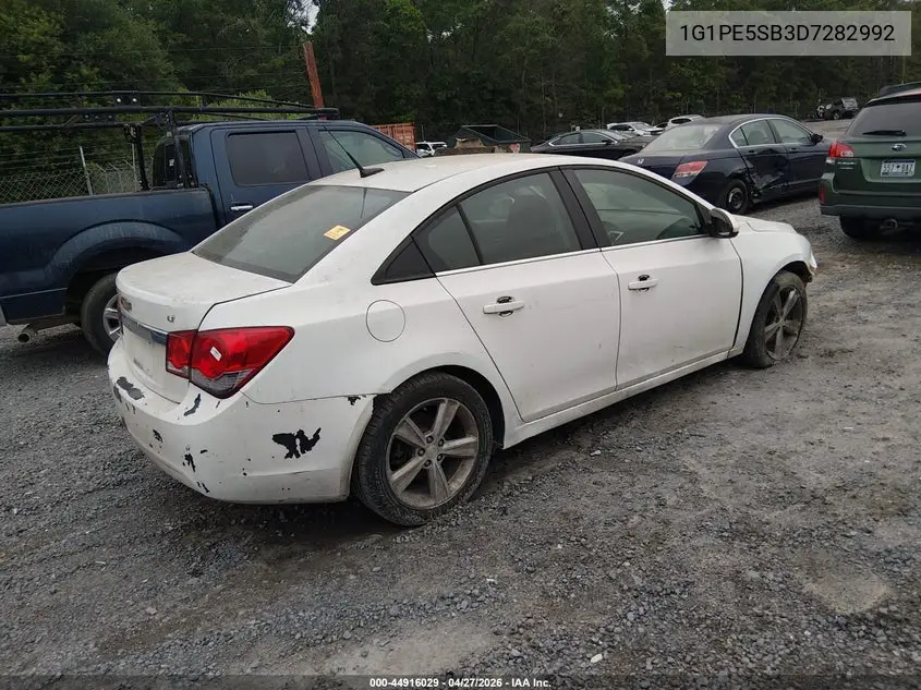 1G1PE5SB3D7282992 2013 Chevrolet Cruze 2Lt Auto