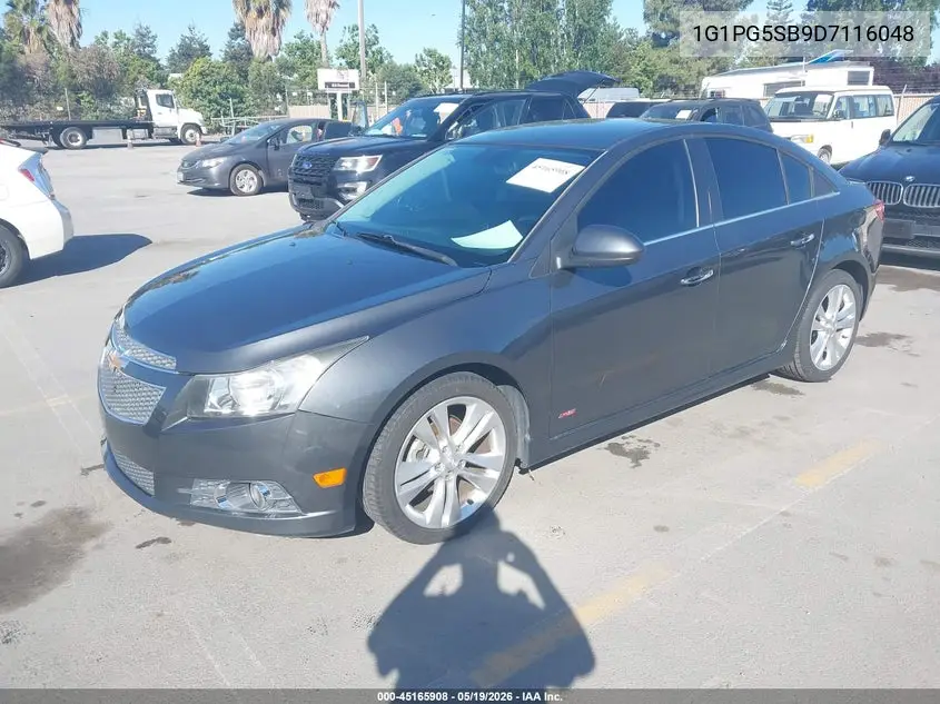 2013 Chevrolet Cruze Ltz VIN: 1G1PG5SB9D7116048 Lot: 45165908
