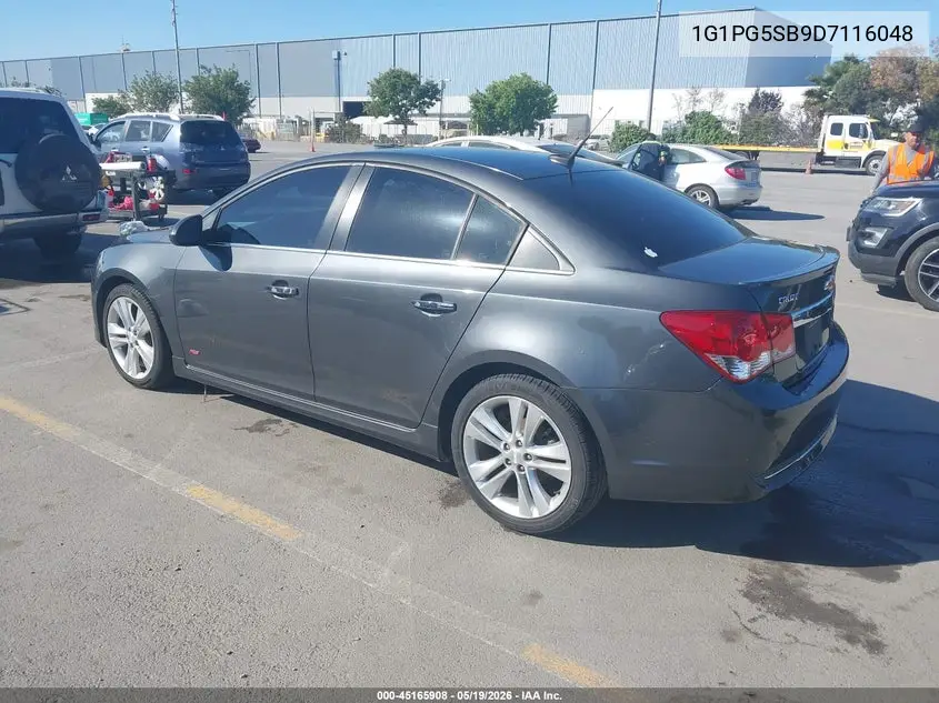 2013 Chevrolet Cruze Ltz VIN: 1G1PG5SB9D7116048 Lot: 45165908