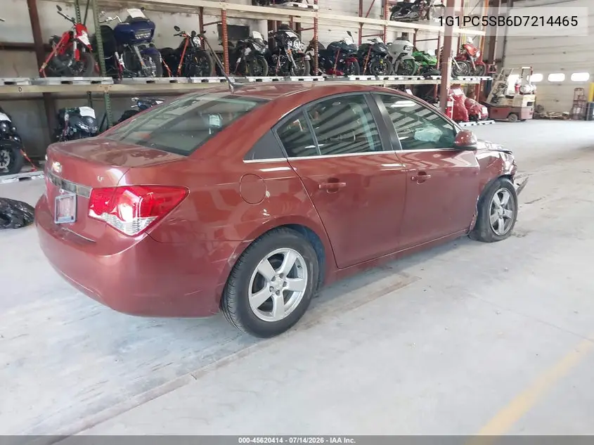 2013 Chevrolet Cruze 1Lt Auto VIN: 1G1PC5SB6D7214465 Lot: 45620414