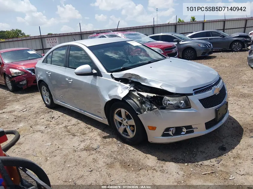 2013 Chevrolet Cruze 1Lt Auto VIN: 1G1PC5SB5D7140942 Lot: 45658076