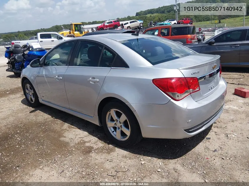 2013 Chevrolet Cruze 1Lt Auto VIN: 1G1PC5SB5D7140942 Lot: 45658076