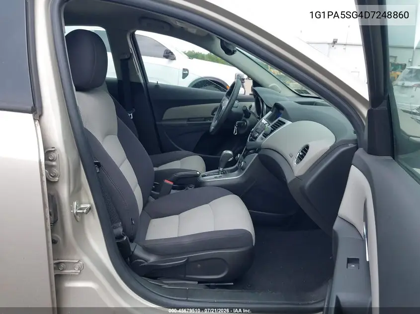 2013 Chevrolet Cruze Ls Auto VIN: 1G1PA5SG4D7248860 Lot: 45679510