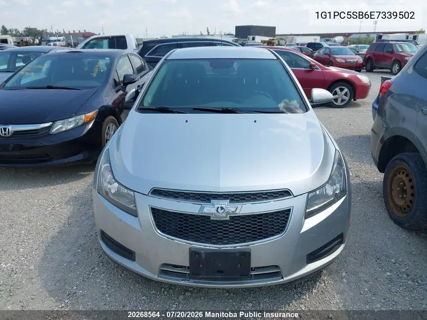 2014 Chevrolet Cruze Lt Turbo VIN: 1G1PC5SB6E7339502 Lot: 20268564